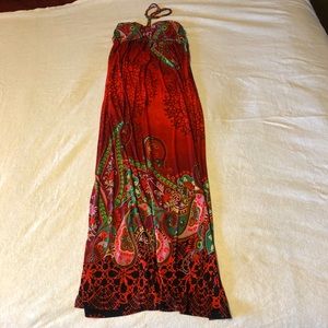 Strapless Maxi Dress